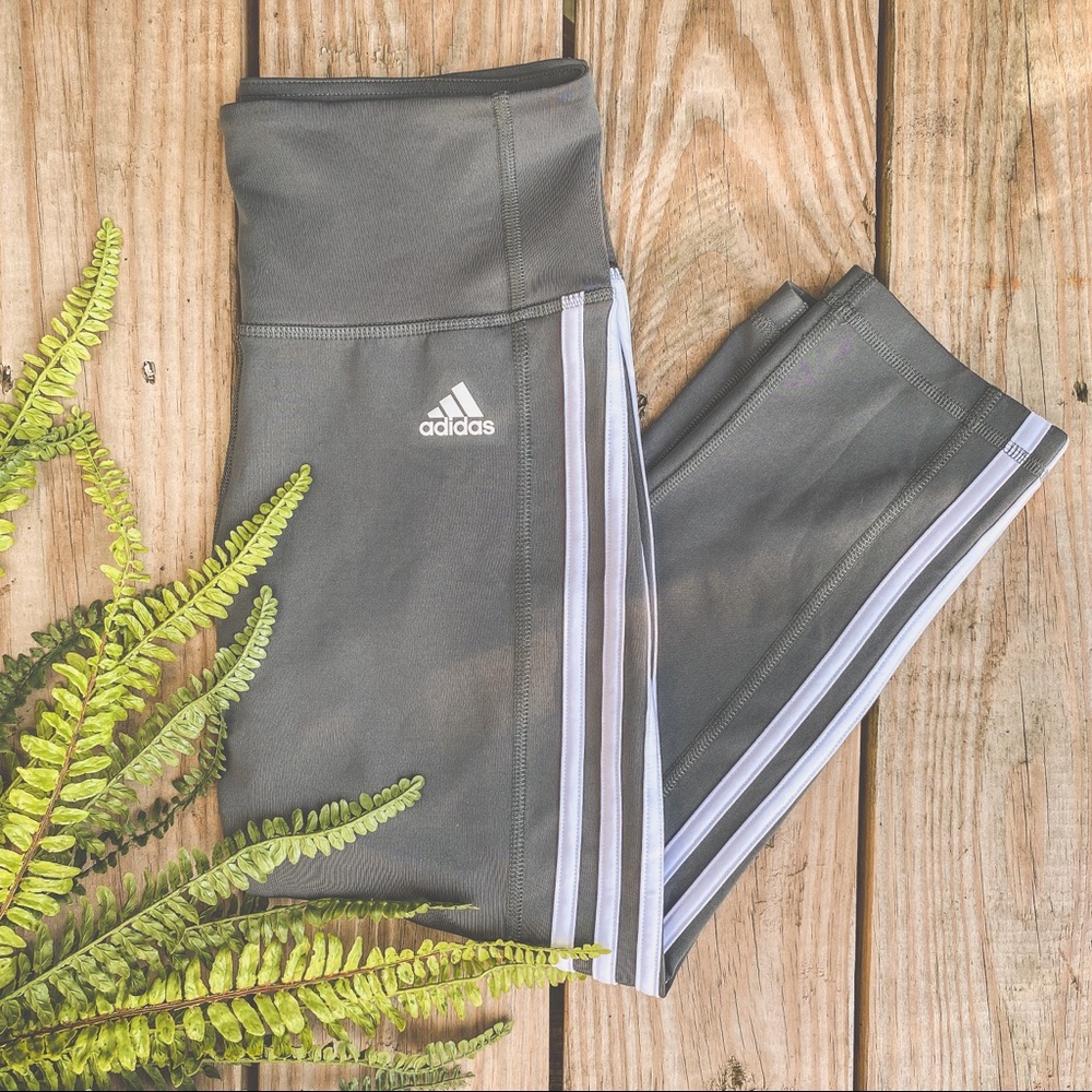 ADIDAS climalite crop leggings size small